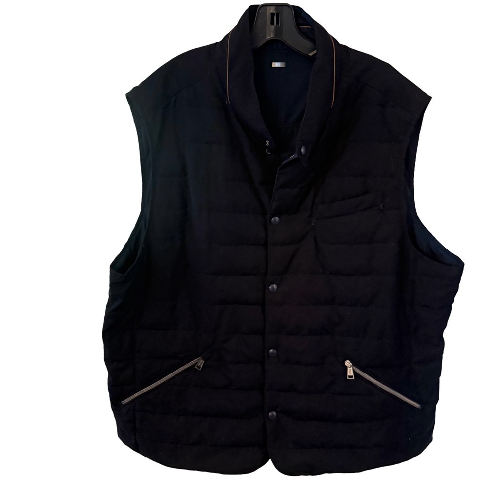 Polo Ralph Lauren Walbrook Quilted Reversible Down Fill Vest Navy Sz XL
